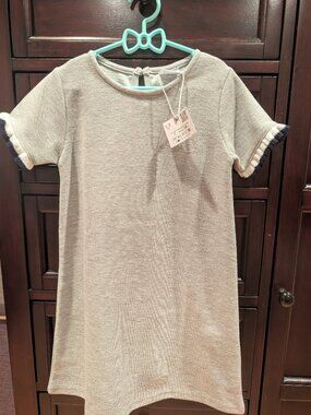Zara Girls Cotton Dress NWT